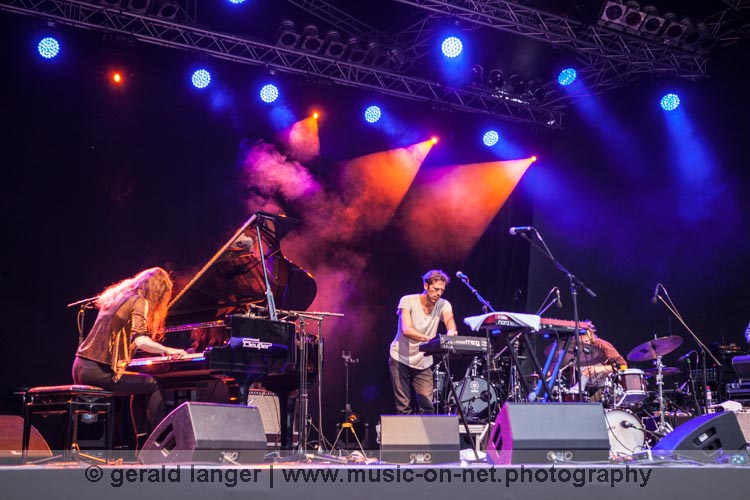 Johanna Borchert am 26. Juli 2015 beim beim Würzburger Hafensommer © Gerald Langer