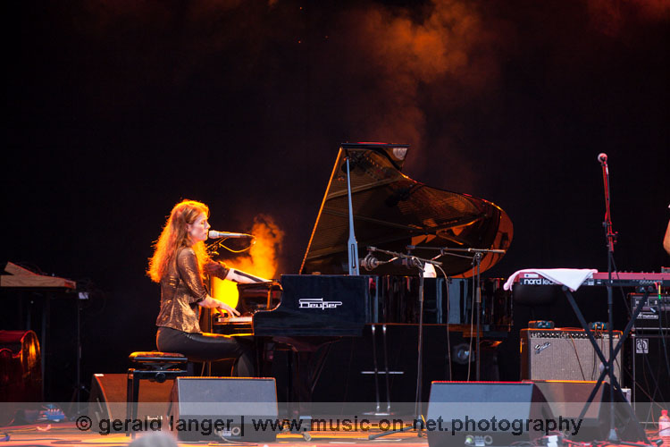 Johanna Borchert am 26. Juli 2015 beim beim Würzburger Hafensommer © Gerald Langer