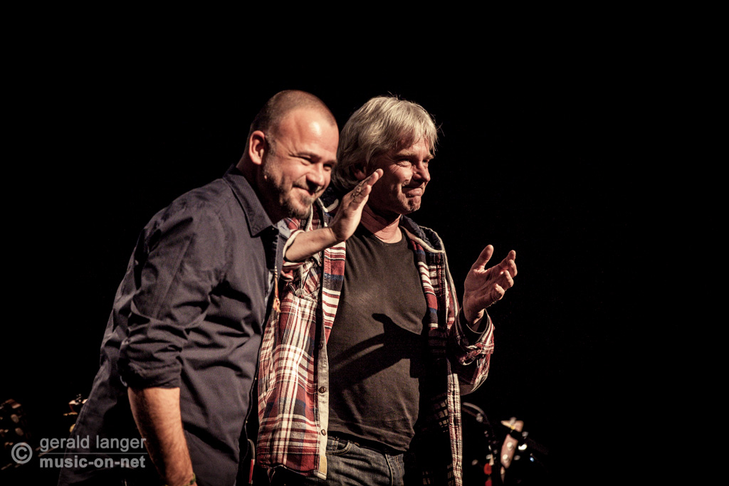 Werner Schmidbauer und Martin Kälberer am 25. Februar 2015 in der Kulturhalle in Grafenrheinfeld © Gerald Langer