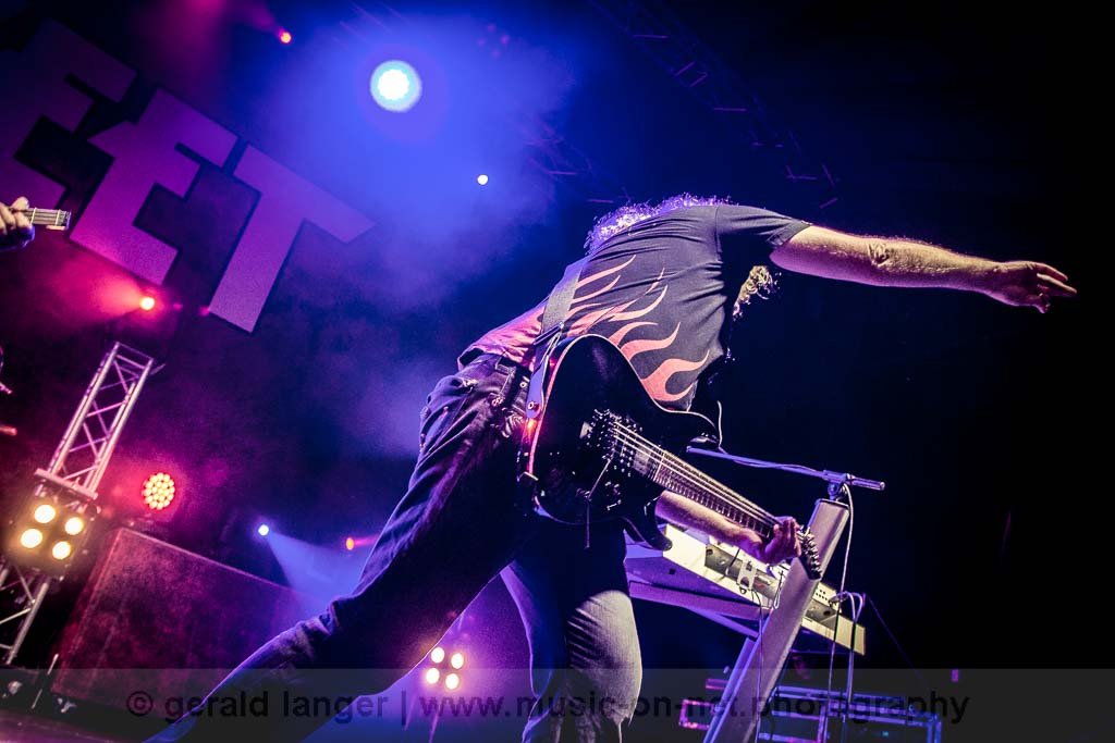 The Sweet am 23. Oktober 2015 in der Posthalle Würzburg - Fotograf © Gerald Langer
