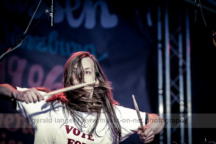 Die Nerven beim Umsonst und Draussen Festival Würzburg 2016 © Gerald Langer