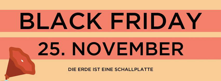 Record Store Day - Black Friday - 25. November 2016