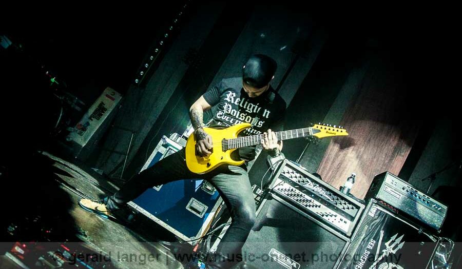 Thy Art Is Murder: Posthalle Würzburg 2016