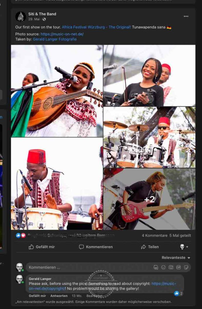 20220901 Bilderklau Siti And The Band Africa Festival Wuerzburg 2022 © Gerald Langer 1 1