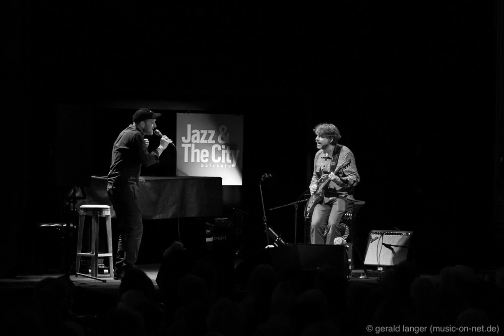 20231021 Andreas Schaerer Kalle Kalima JazzTheCity Salzburg © Gerald Langer 20