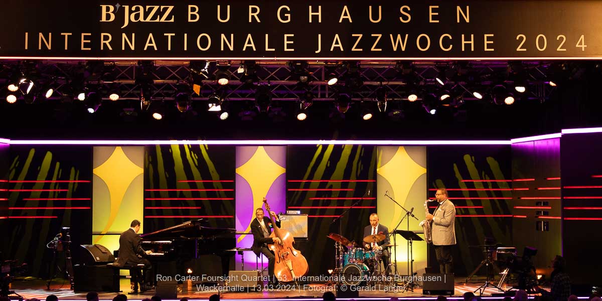 20240313 Ron Carter Foursight Quartet Jazzwoche Burghausen © Gerald Langer 163 1