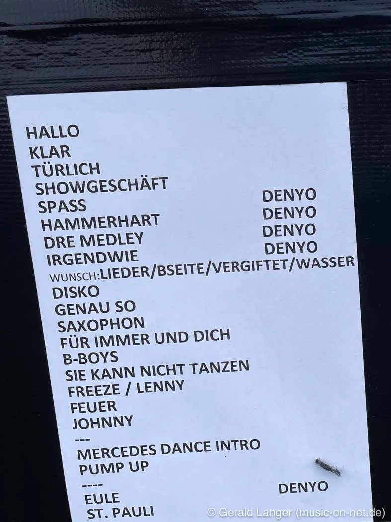 20240705 Jan Delay Gut Woellried Wuerzburg Setlist © Gerald Langer 1