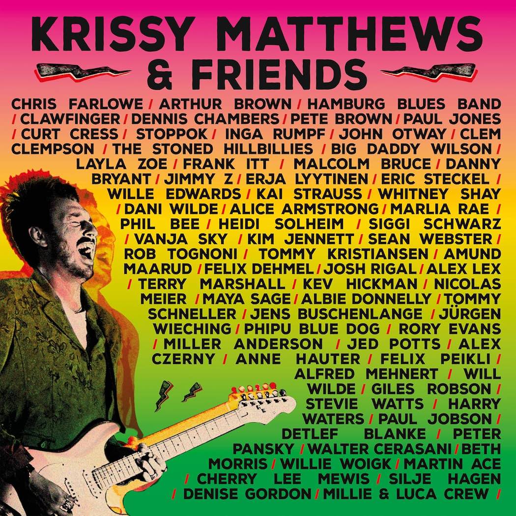 Krissy Matthews Friends Albumcover 2024 Ruf Records