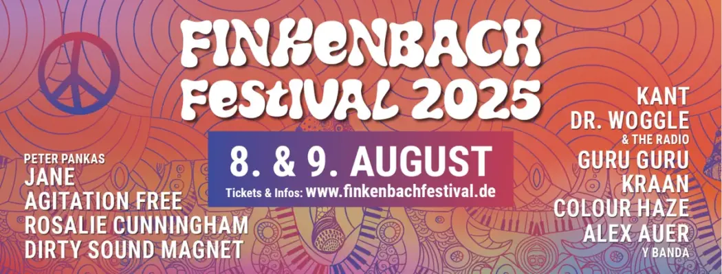 Finkenbach-Festival 2025: Line-up für die 41. Ausgabe steht