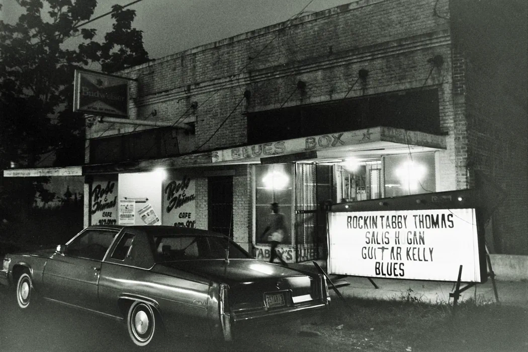 4 Tabbys Blues Box Baton Rouge LA USA August 1986 Martin Feldmann